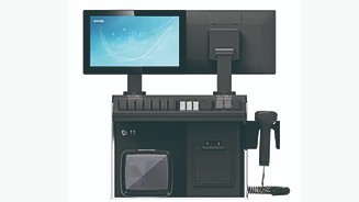 中科英泰通道式收款機